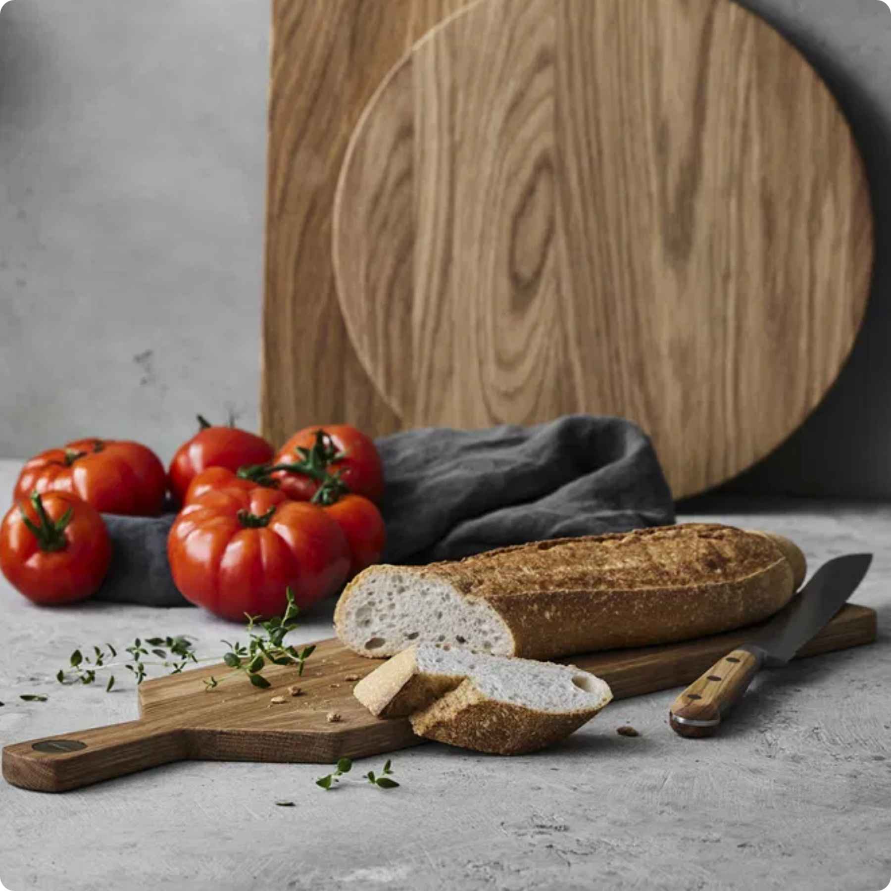 Pillivuyt Gourmet Douron Skære-/serveringsbræt - Lang
